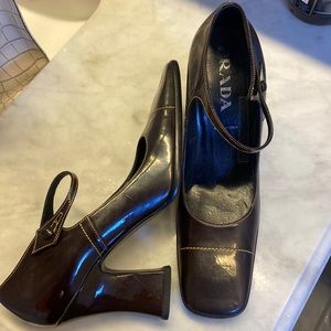Prada Patent Leather Heels Authentic